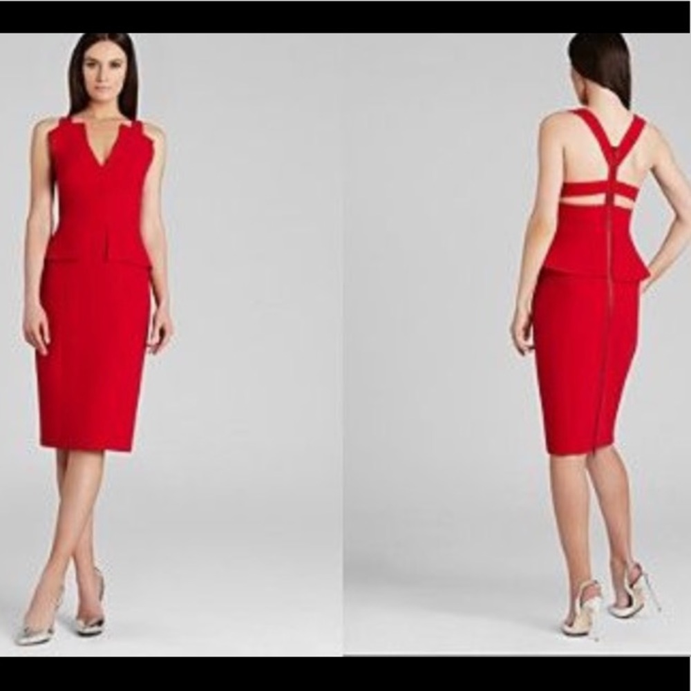BCBG Alena Rio Ref Knee Length Dress